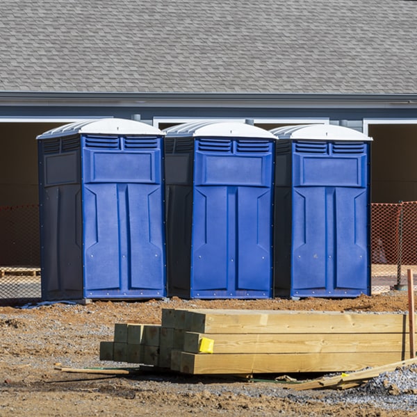 what is the expected delivery and pickup timeframe for the porta potties in Marathon FL